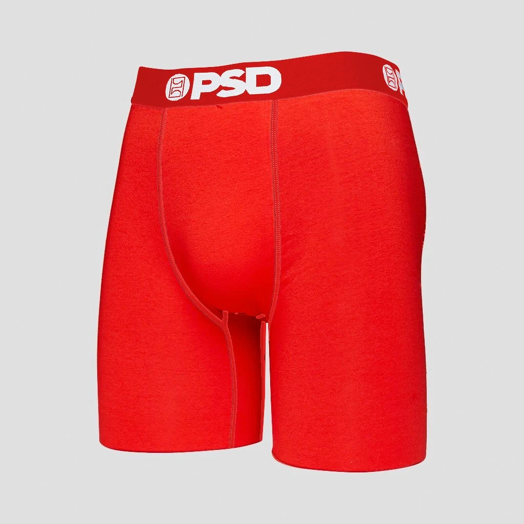PSD Underwear 7" Cotton 3-Pack - Red/Grey/Black CORE BASICS 3 PSD Underwear 7" Cotton 3-Pack - Red/Grey/Black CORE BASICS