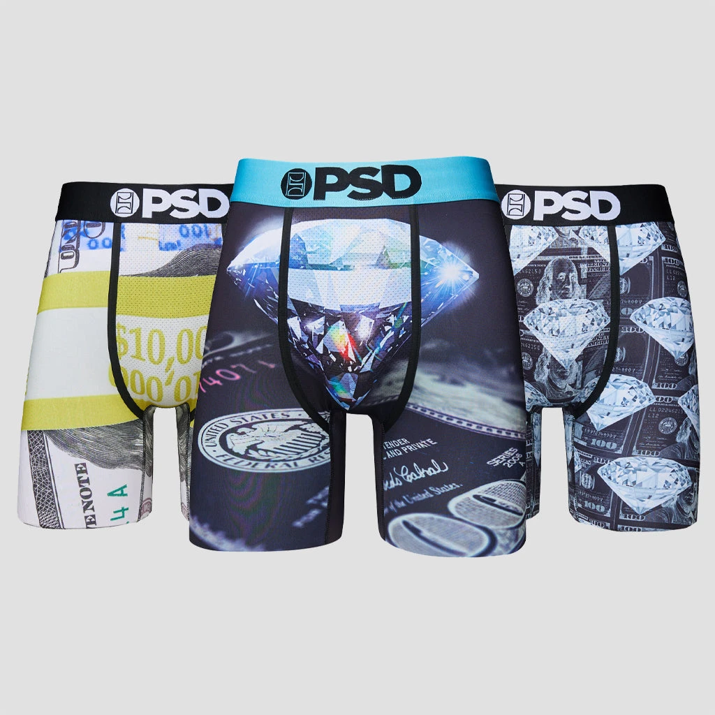 PSD Underwear Dark Money 3-Pack 1 PSD Underwear Dark Money 3-Pack