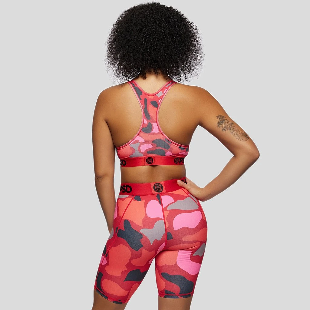 PSD Underwear Warface Red Punch Biker Short 3 PSD Underwear Warface Red Punch Biker Short