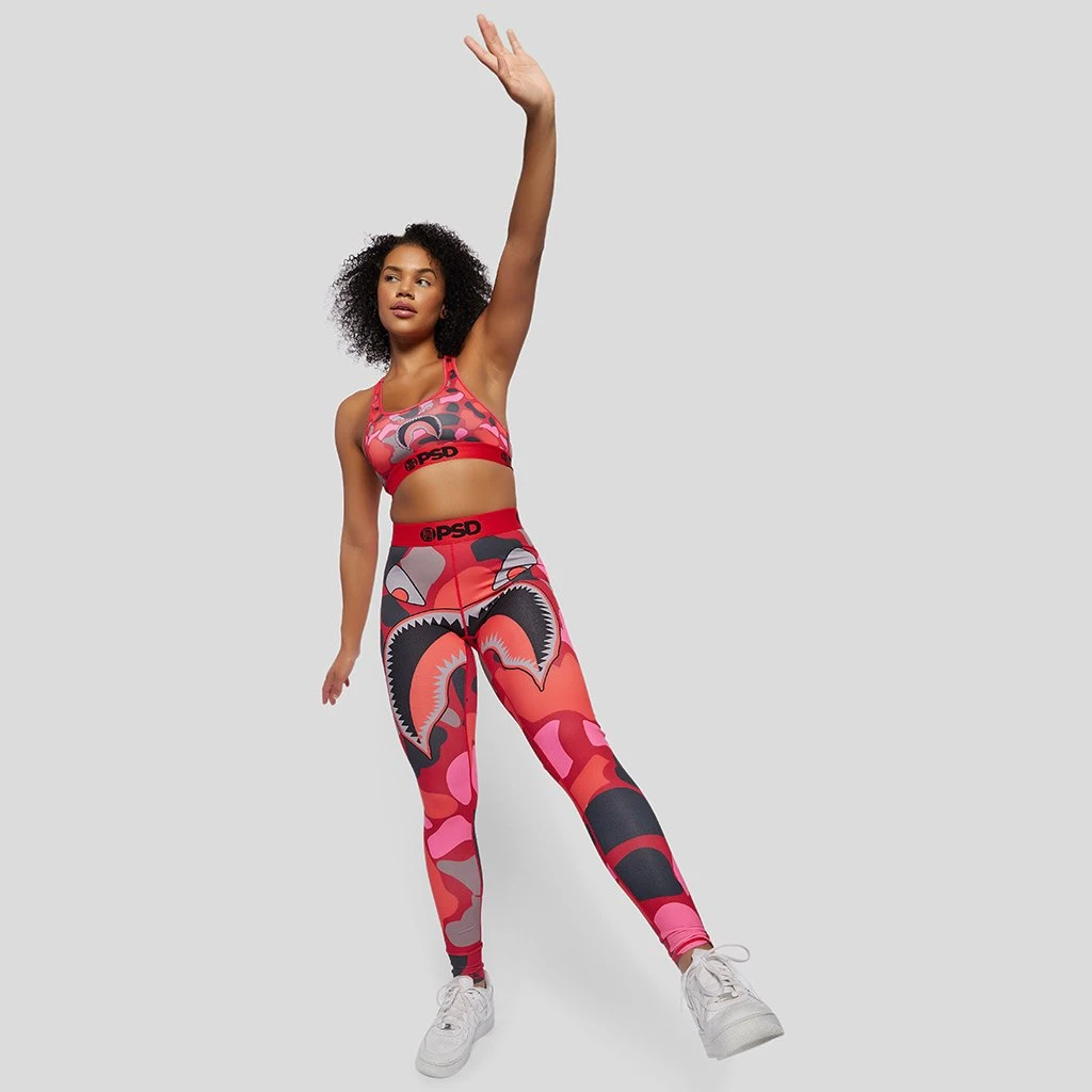 PSD Underwear Warface Red Punch Legging PSD Underwear Warface Red Punch Legging