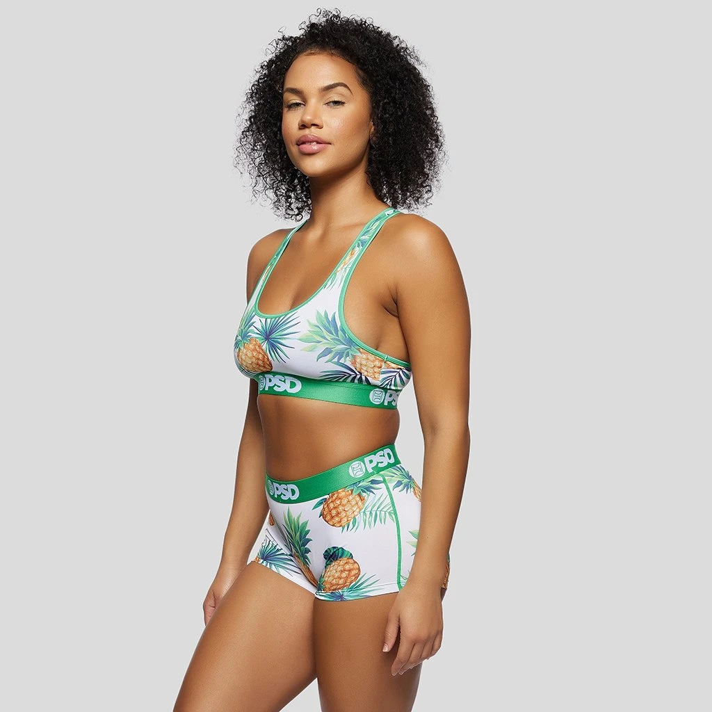 PSD Underwear Pineapple Palms Boy Short PSD Underwear Pineapple Palms Boy Short