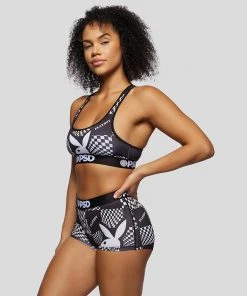 PSD Underwear Playboy - Warp Check Boy Short