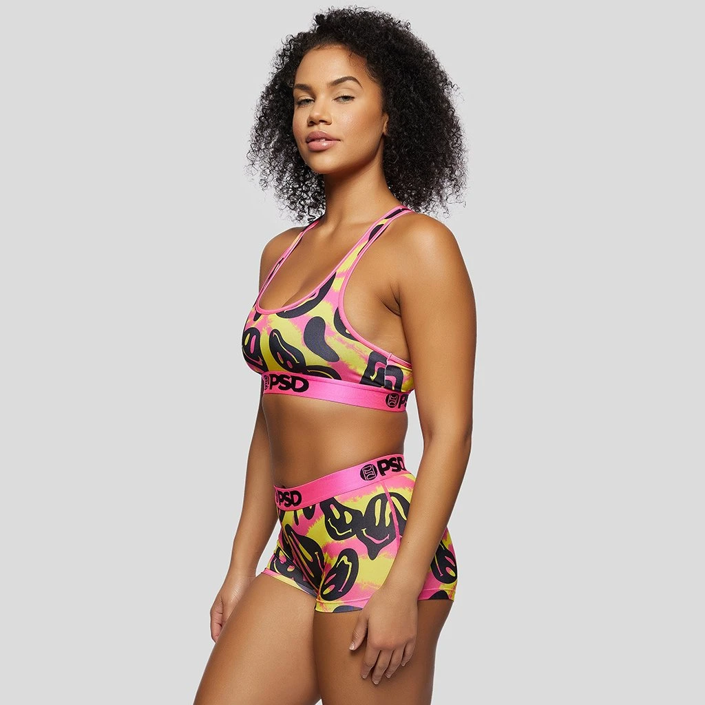 PSD Underwear Acid Smiles Boy Short 2 PSD Underwear Acid Smiles Boy Short