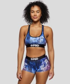 PSD Underwear Death Row - LA Tie Dye Sports Bra