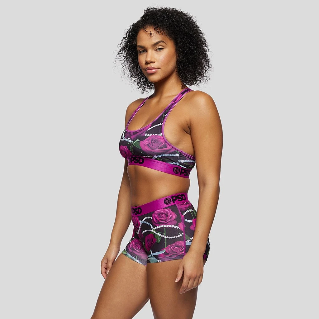 PSD Underwear Diamonds & Pearls Sports Bra 3 PSD Underwear Diamonds & Pearls Sports Bra