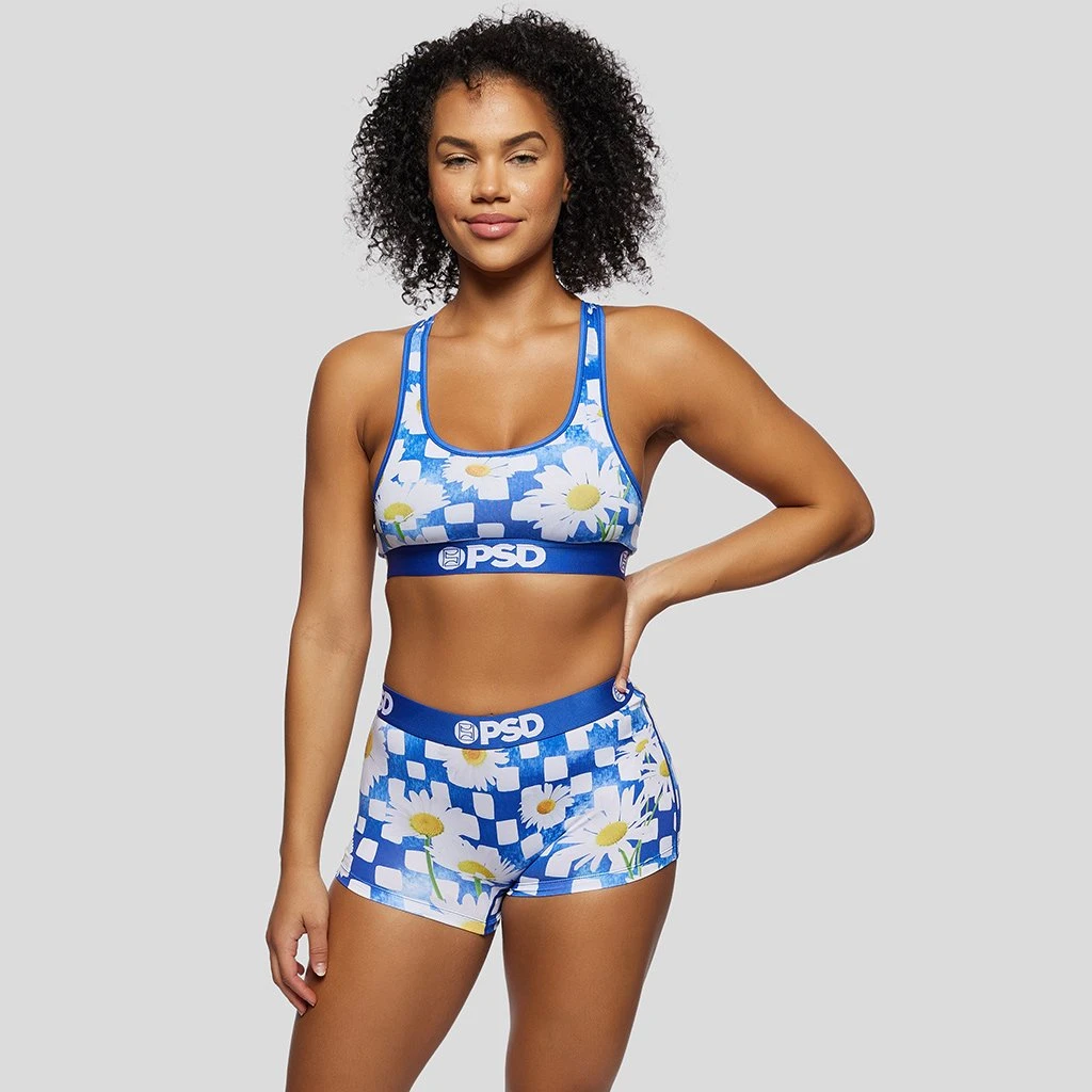 PSD Underwear Water Daisy Sports Bra 2 PSD Underwear Water Daisy Sports Bra