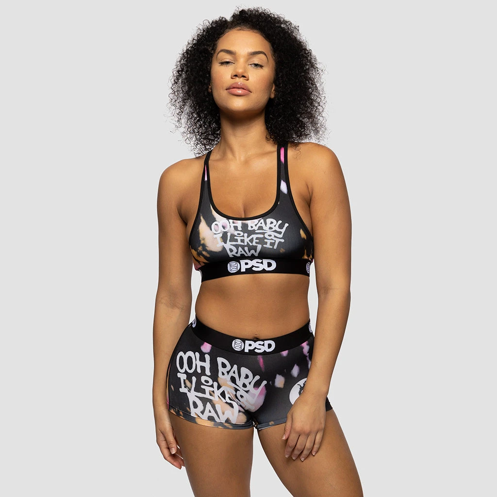 PSD Underwear OL' DIRTY BASTARD Ol Dirty Bastard - I Like It Raw Sports Bra 1 PSD Underwear OL' DIRTY BASTARD Ol Dirty Bastard - I Like It Raw Sports Bra
