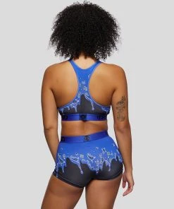 PSD Underwear Bandana Melt Blue Sports Bra