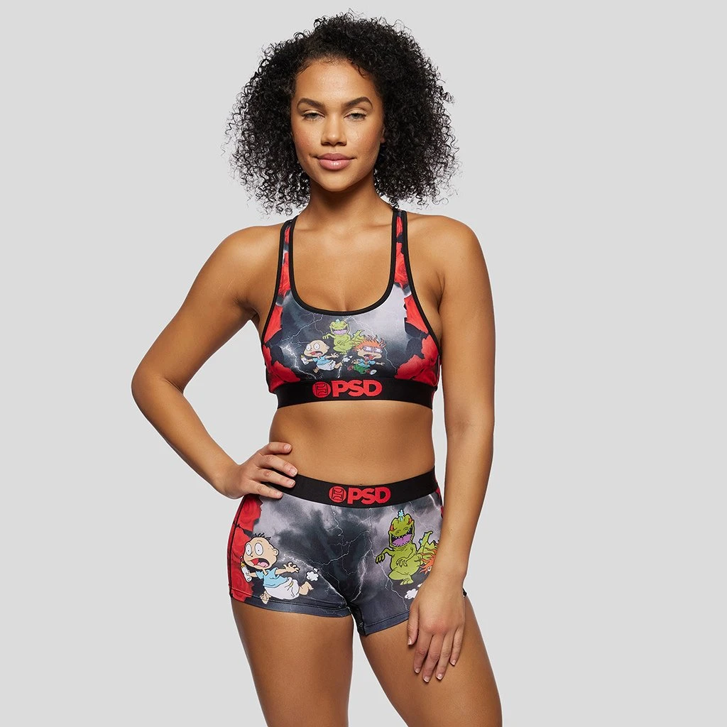 PSD Underwear Rugs N' Roses Sports Bra PSD Underwear Rugs N' Roses Sports Bra