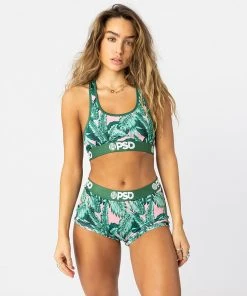 PSD Underwear Sommer Ray - Jungle Floral Sports Bra