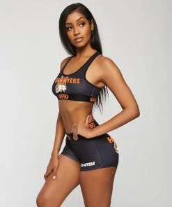 PSD Underwear Hooters - Uniform Black Sports Bra