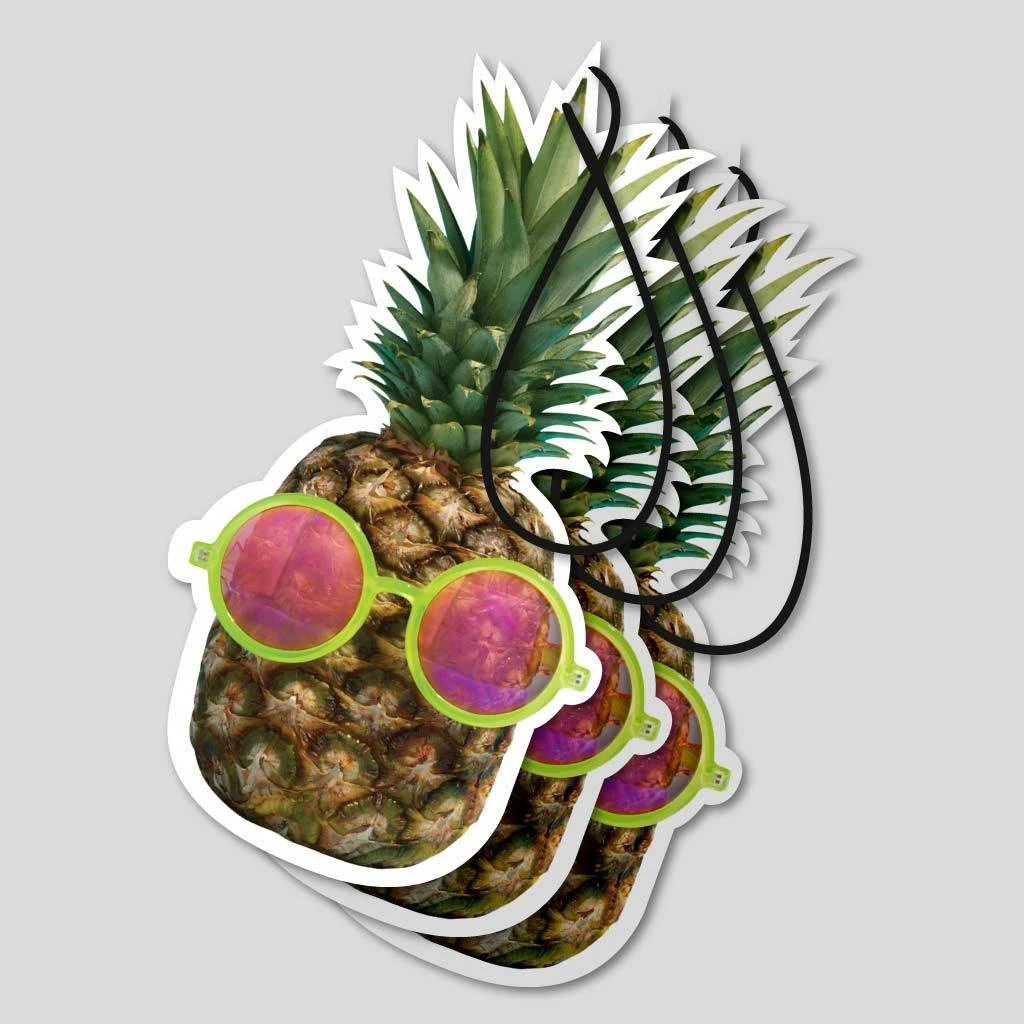 PSD Underwear Pineapple Shades Air Freshener 3-Pack PSD Underwear Pineapple Shades Air Freshener 3-Pack