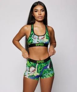 PSD Underwear Rick And Morty - Portal Dye Boy Short