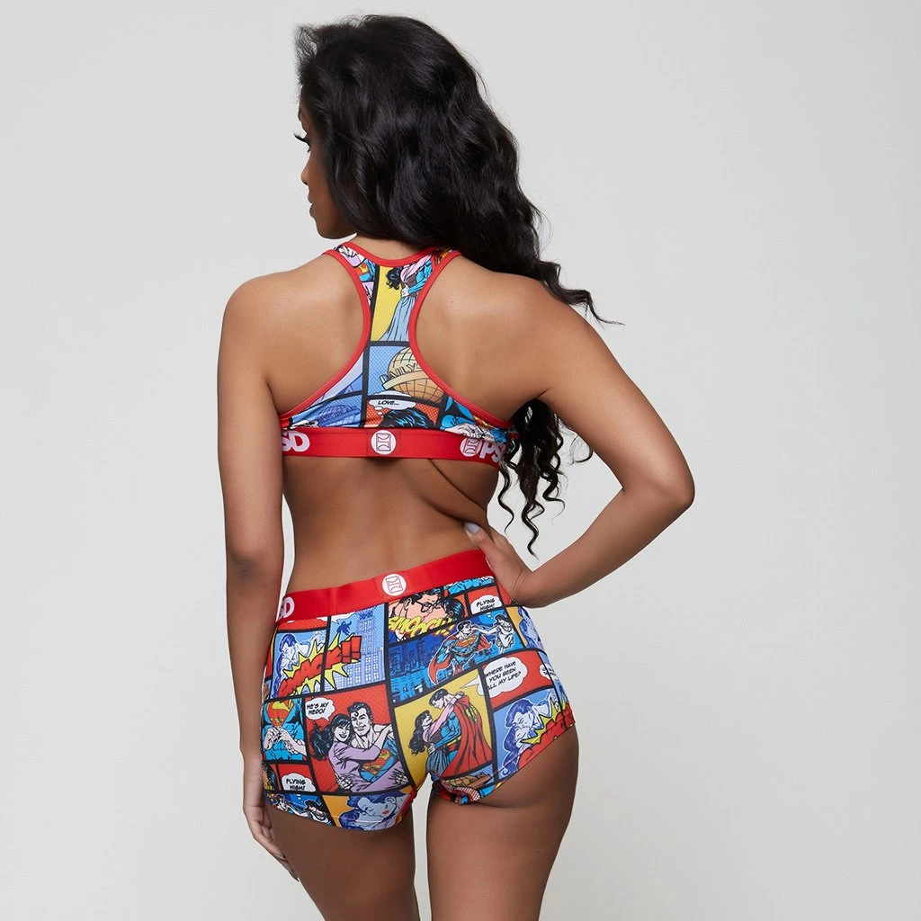 PSD Underwear DC - Comic Strip Sports Bra PSD Underwear DC - Comic Strip Sports Bra