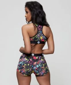 PSD Underwear DC - Wonder Woman Paint Splatter Sports Bra 5 PSD Underwear DC - Wonder Woman Paint Splatter Sports Bra