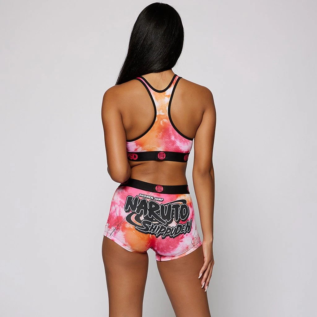 PSD Underwear Naruto - Light Tie Dye Line Work Sports Bra PSD Underwear Naruto - Light Tie Dye Line Work Sports Bra