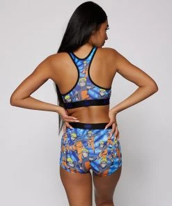 PSD Underwear Naruto - Tie Dye Clone Jutsu Sports Bra 2 PSD Underwear Naruto - Tie Dye Clone Jutsu Sports Bra