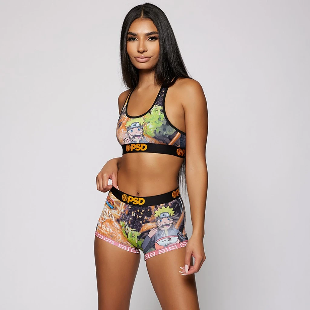 PSD Underwear Naruto - Ramen I Sports Bra 1 PSD Underwear Naruto - Ramen I Sports Bra