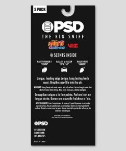 PSD Underwear Naruto Air Freshener 3-Pack