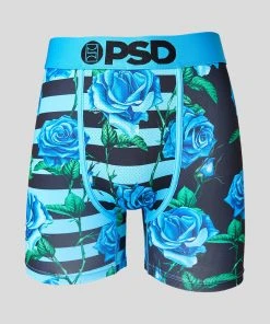 PSD Underwear Spliced Roses 5" Mid 5" MID LENGTH BRIEF
