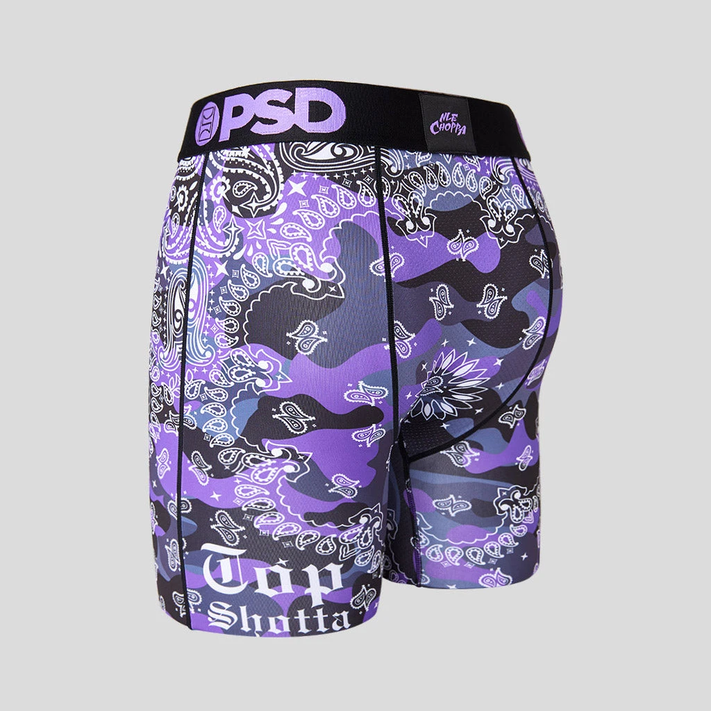 PSD Underwear NLE Choppa - Fresh Bandana Purple PSD Underwear NLE Choppa - Fresh Bandana Purple