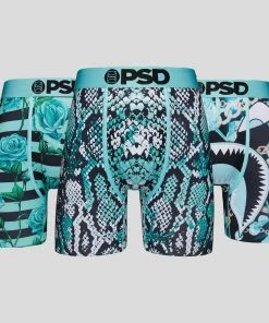 PSD Underwear 3 PACKS Teal 3-Pack