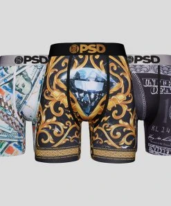 PSD Underwear Metallic Lux 3-Pack 3 PACKS