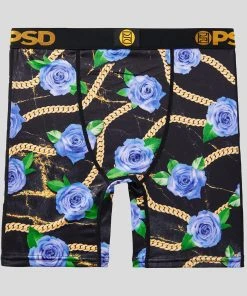 PSD Underwear Chained Garden Blue - Youth