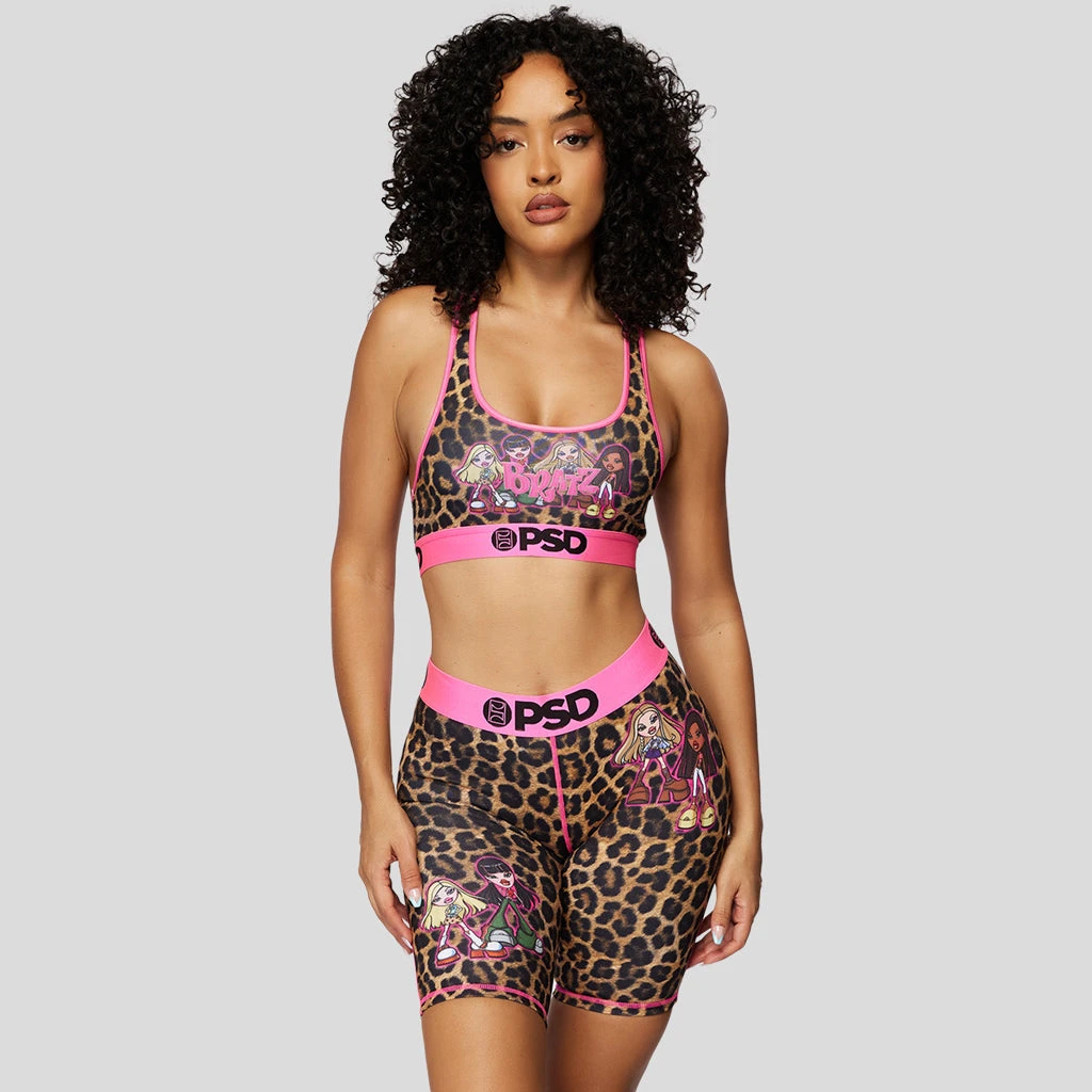 PSD Underwear Bratz - Cheetah Biker Short PSD Underwear Bratz - Cheetah Biker Short