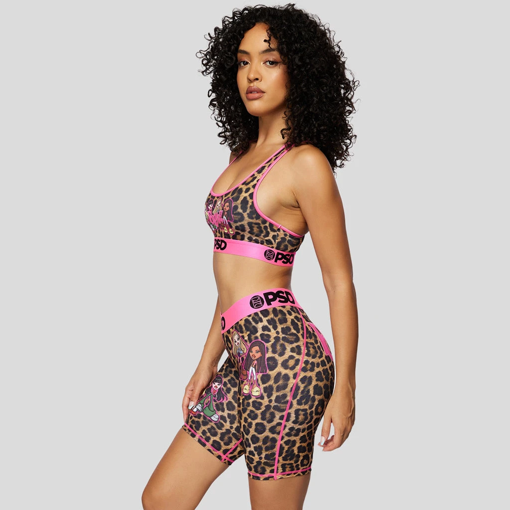 PSD Underwear Bratz - Cheetah Biker Short PSD Underwear Bratz - Cheetah Biker Short