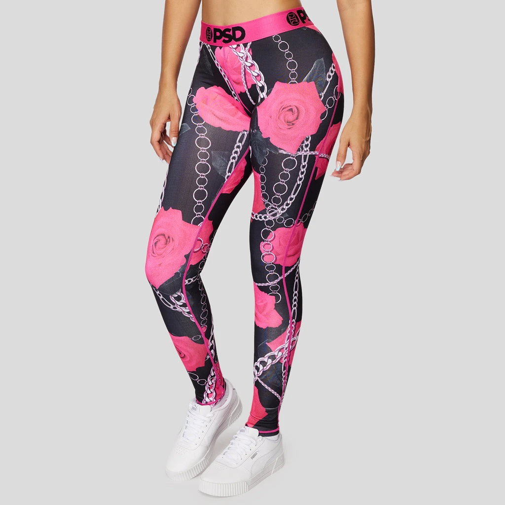 PSD Underwear Neon Pink Rose Legging LEGGINGS PSD Underwear Neon Pink Rose Legging LEGGINGS