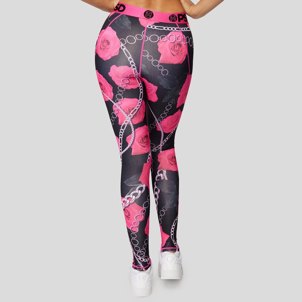 PSD Underwear Neon Pink Rose Legging LEGGINGS PSD Underwear Neon Pink Rose Legging LEGGINGS