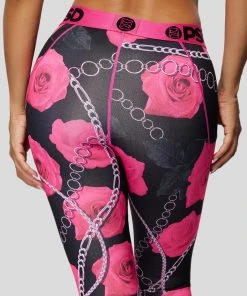 PSD Underwear Neon Pink Rose Legging LEGGINGS 4 PSD Underwear Neon Pink Rose Legging LEGGINGS
