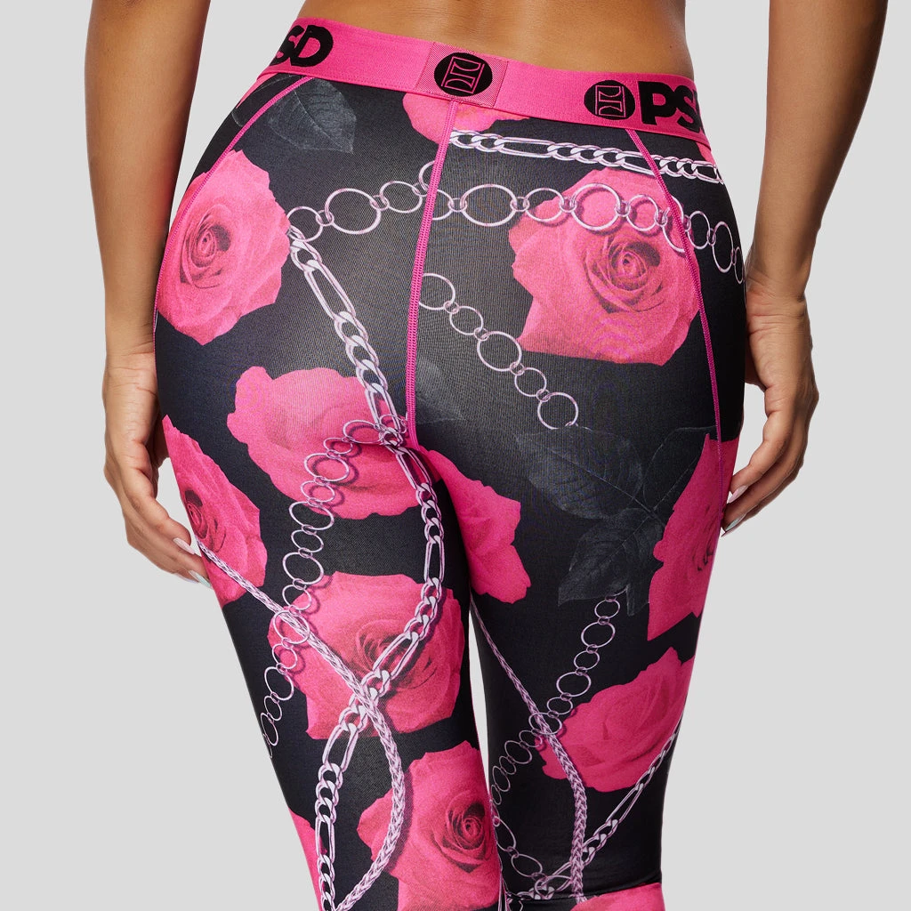 PSD Underwear Neon Pink Rose Legging LEGGINGS PSD Underwear Neon Pink Rose Legging LEGGINGS