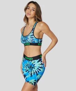 PSD Underwear Weed Spiral Biker Short