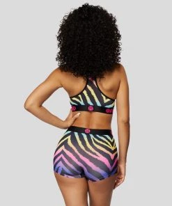PSD Underwear Rainbow Zebra Boy Short
