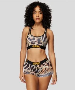 PSD Underwear Safari Chains Boy Short