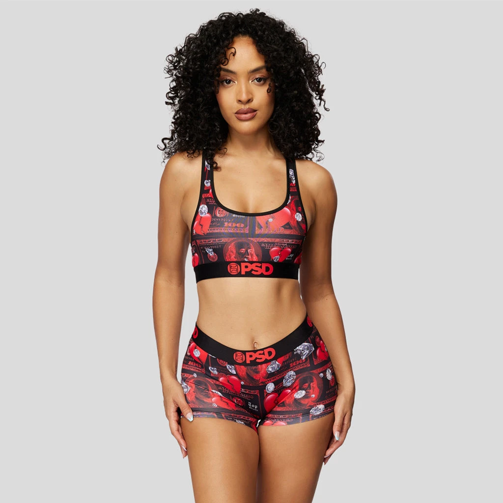 PSD Underwear NLE Choppa - Broken Benjis Boy Short PSD Underwear NLE Choppa - Broken Benjis Boy Short