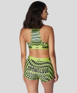 PSD Underwear Spongebob - Spongebob Is Lit Performance Sports Bra