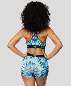 PSD Underwear Weed Spiral Sports Bra 2 PSD Underwear Weed Spiral Sports Bra