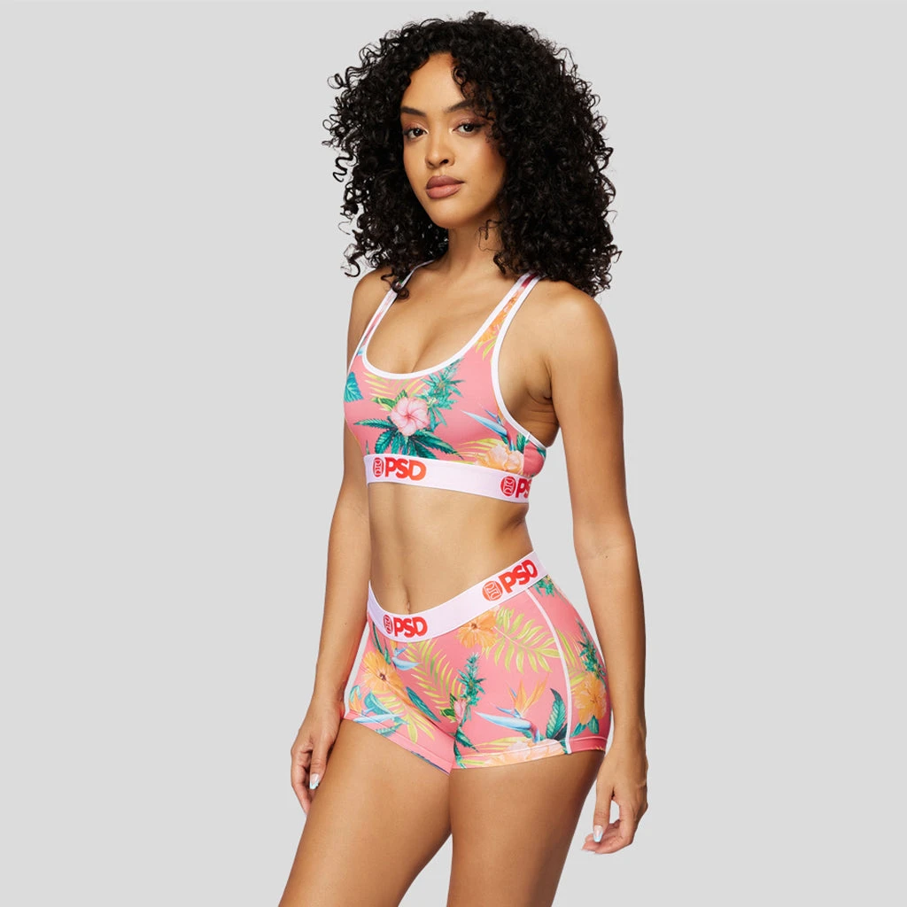 PSD Underwear Maui Pink Sports Bra 2 PSD Underwear Maui Pink Sports Bra