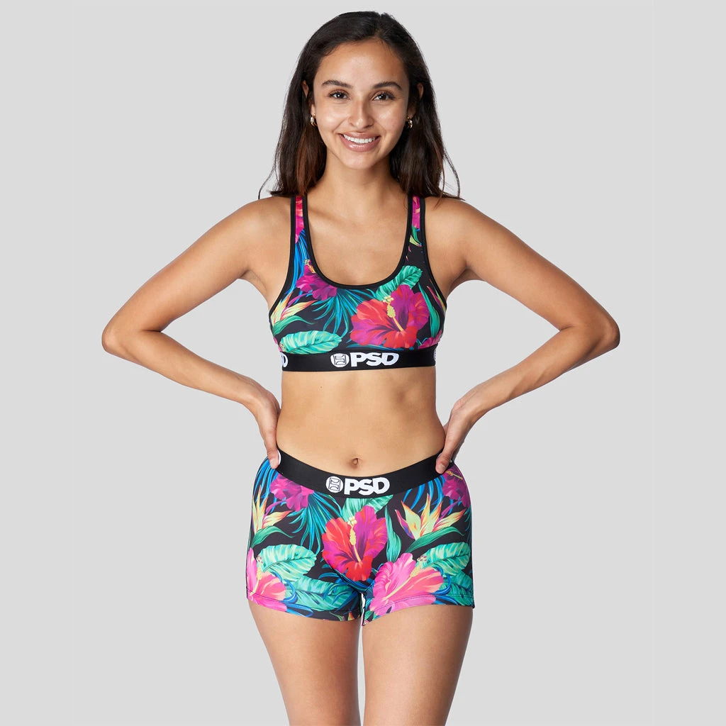 PSD Underwear Sommer Ray - Tropical Sports Bra PSD Underwear Sommer Ray - Tropical Sports Bra
