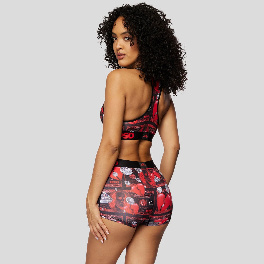 PSD Underwear NLE Choppa - Broken Benjis Sports Bra PSD Underwear NLE Choppa - Broken Benjis Sports Bra