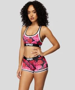 PSD Underwear Bronny James - Baller Rose Melt Sports Bra