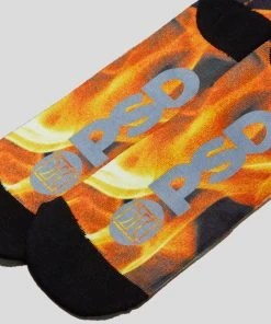 PSD Underwear Savage Flames Socks 8 PSD Underwear Savage Flames Socks