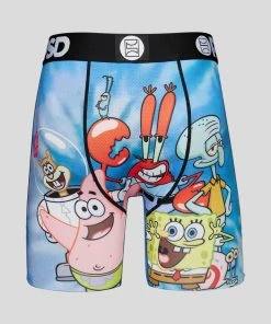 PSD Underwear SpongeBob - Bikini Bottom Gang