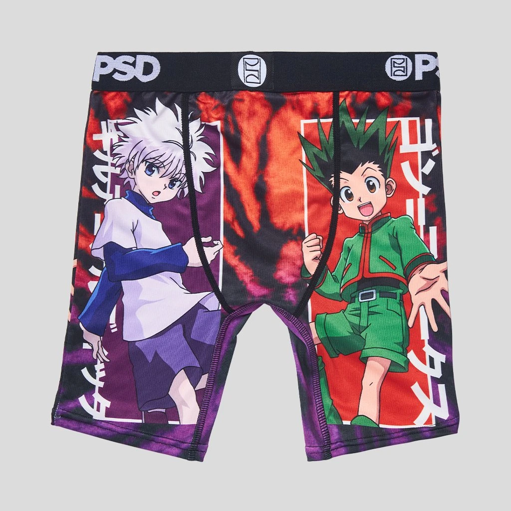 PSD Underwear Hunter X Hunter - Gon Killua Split - Youth PSD Underwear Hunter X Hunter - Gon Killua Split - Youth