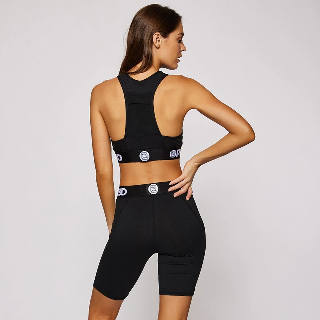 PSD Underwear Solids Biker Short - Black PSD Underwear Solids Biker Short - Black