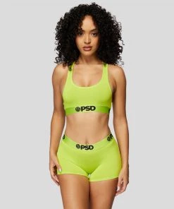 PSD Underwear Solids Boy Short - Yellow