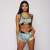 PSD Underwear SpongeBob - Pizza Sports Bra